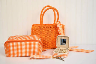Gingham Pouch