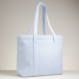 Grid Pattern Everyday Tote Bag