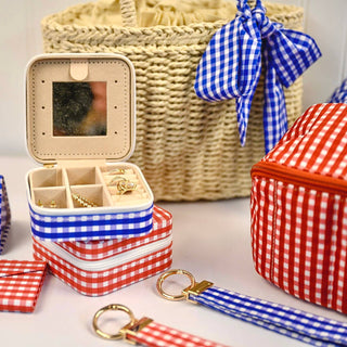 Gingham Pouch