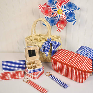 Gingham Pouch