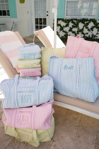 Quilted Block-Print - Stripe Collection