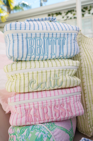 Quilted Block-Print - Stripe Collection