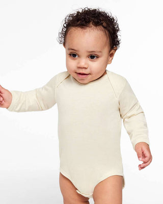 Rabbit Skins Infant Fine Jersey Long Sleeve Bodysuit | 4421