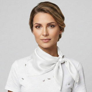 Classic Solid Silky Square Scarf