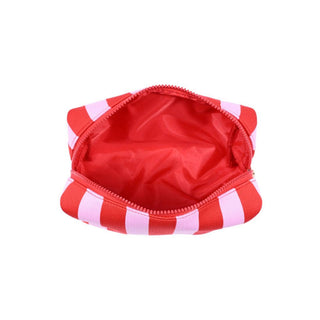 Essential Stripe Cosmetic & Travel Organizer Pouch