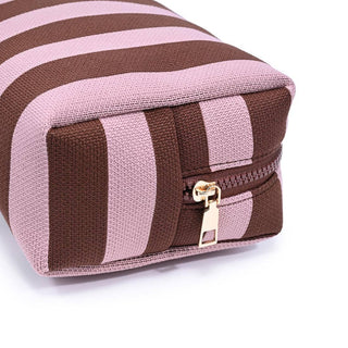 Essential Stripe Cosmetic & Travel Organizer Pouch