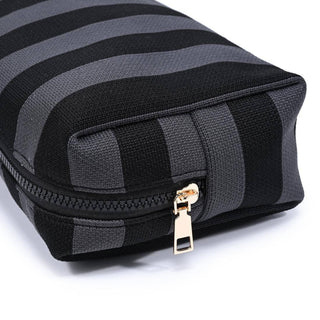 Essential Stripe Cosmetic & Travel Organizer Pouch