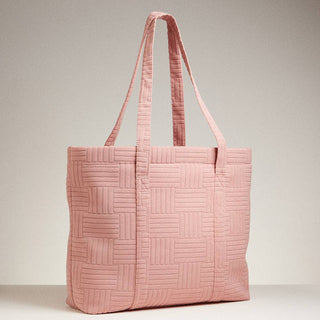 Grid Pattern Everyday Tote Bag
