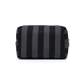 Essential Stripe Cosmetic & Travel Organizer Pouch