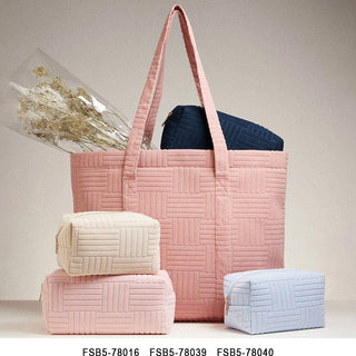 Grid Pattern Everyday Tote Bag
