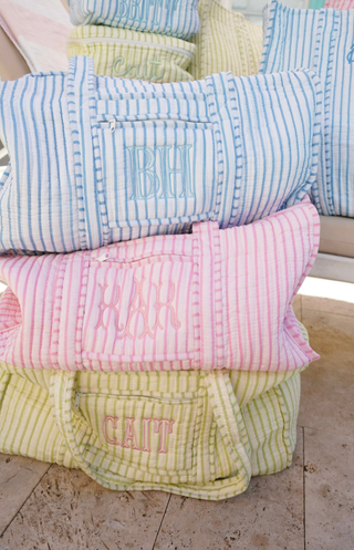 Quilted Block-Print - Stripe Collection