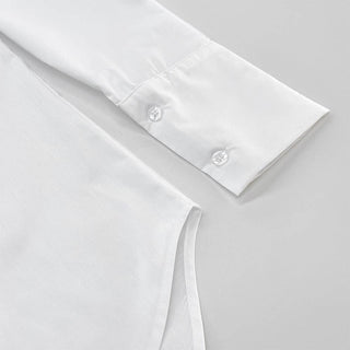 Oversized White Button Down Shirt
