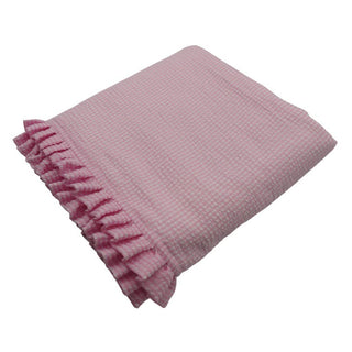 Seersucker beach towel for kids