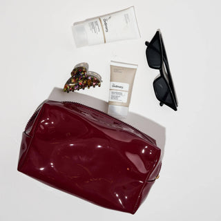 Patent & Croc Pouch