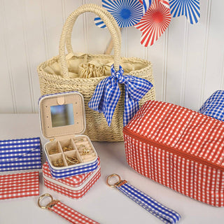 Gingham Pouch