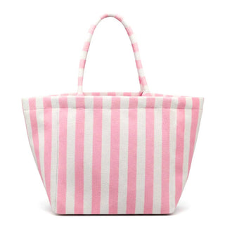 Striped Terry Tote Bag