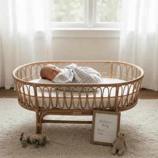 Newborn Swaddle Sash Maternity Sash with Big Bowknot Plaid